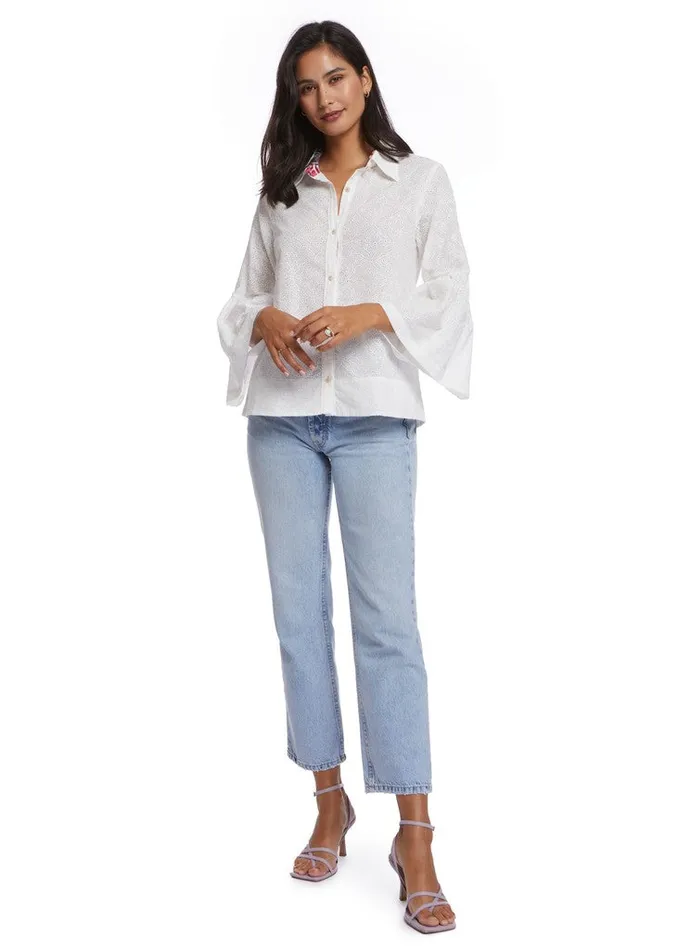 Robert Graham Tops Women HARPER BLOUSE White