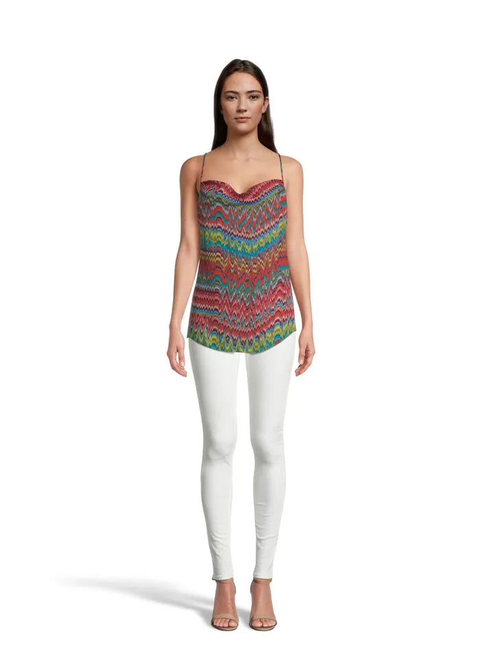 Robert Graham Tops Women ROSA CHEVRON PRINTED CAMI Multi