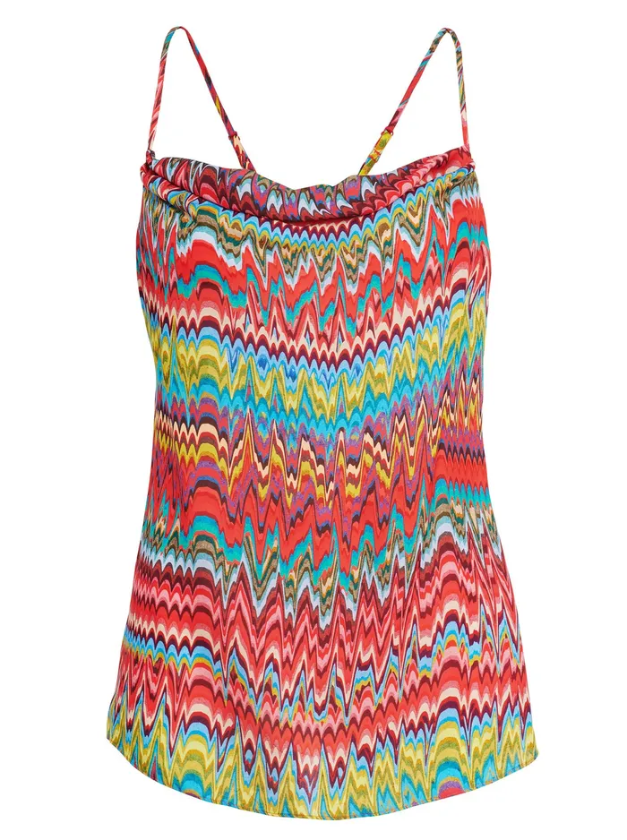 Robert Graham Tops Women ROSA CHEVRON PRINTED CAMI Multi