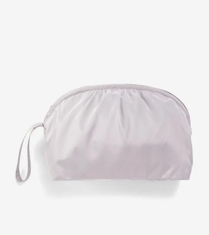 Short Packable Rain Jacket Pearl Gray Women Cole Haan Rain Jackets