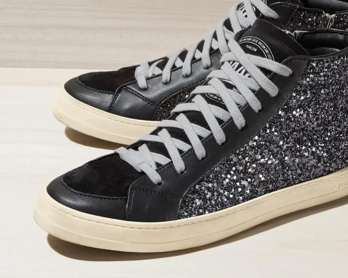 Skate Recycled BlackGun Women P448 High Tops
