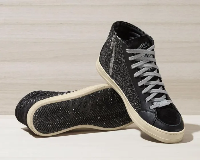 Skate Recycled BlackGun Women P448 High Tops
