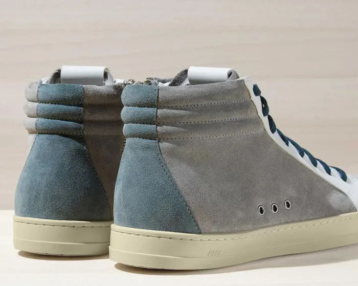 Skate Recycled Suede Slate Men P448 High Tops Skate Recycled Suede Slate Men P448 High Tops