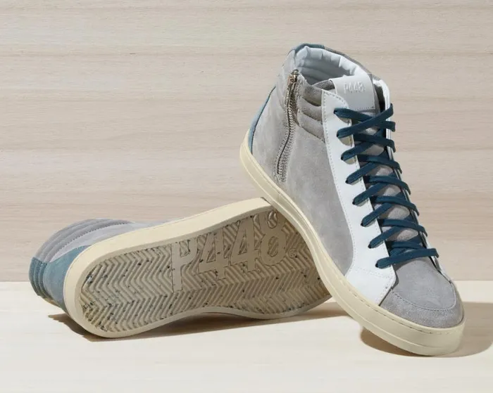 Skate Recycled Suede Slate Men P448 High Tops Skate Recycled Suede Slate Men P448 High Tops