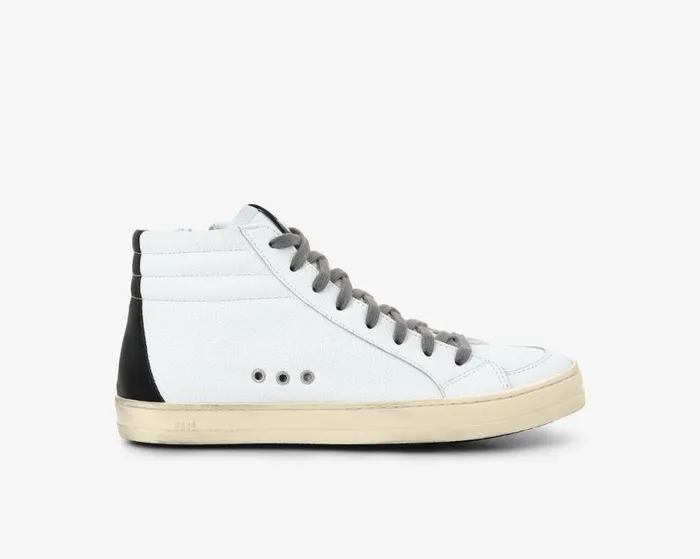 Skate Recycled WhiteBlack Women P448 High Tops