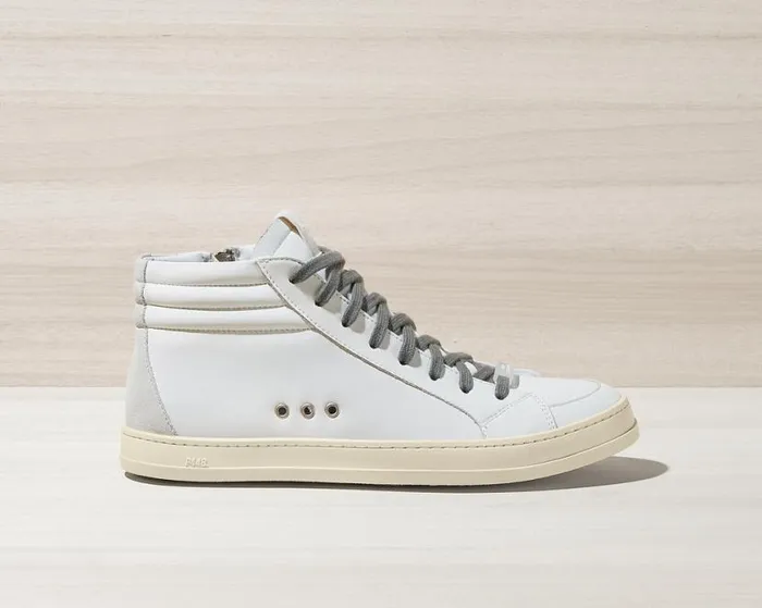 Skate Recycled White WomenMen P448 High Tops