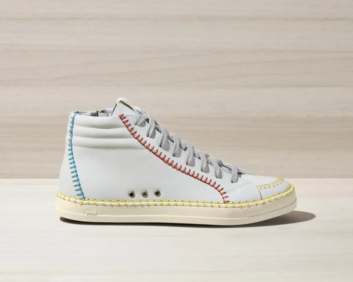 Skate WhiteStitch Women P448 High Tops