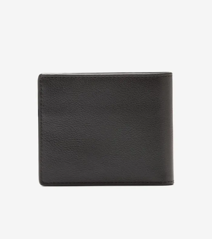 Slimfold Wallet With Valet Key Ring Black Men Cole Haan Wallets