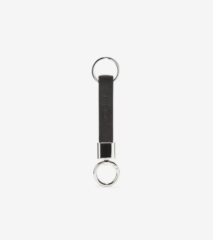 Slimfold Wallet With Valet Key Ring Black Men Cole Haan Wallets