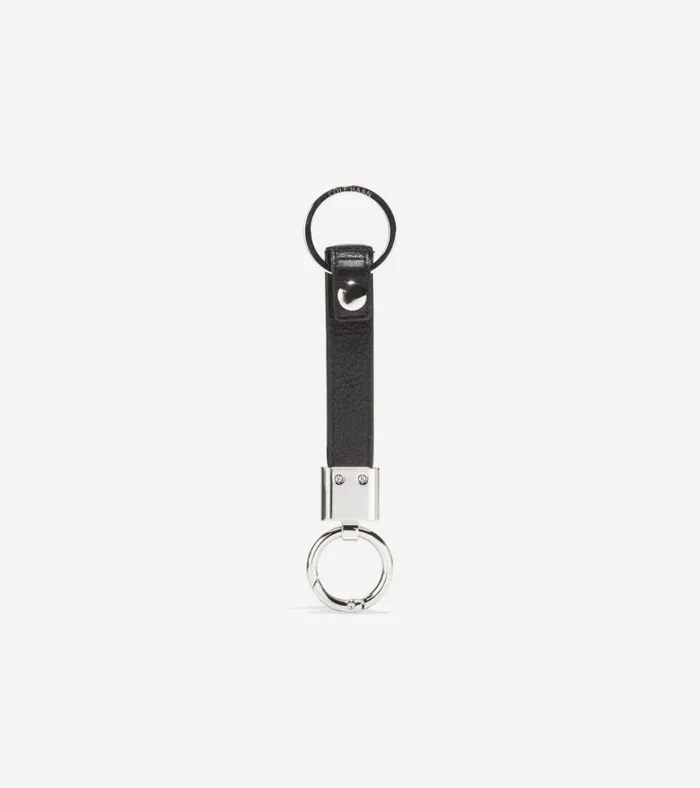 Slimfold Wallet With Valet Key Ring Black Men Cole Haan Wallets