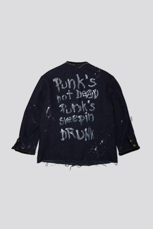 SLOUCH CHORE JACKET 8211 GRAFFITI TWEED Women R13 Jackets and Coats