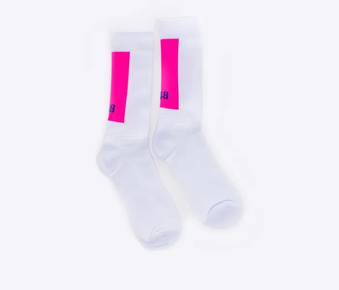 Socks WhitePink WomenMen P448 Accessories
