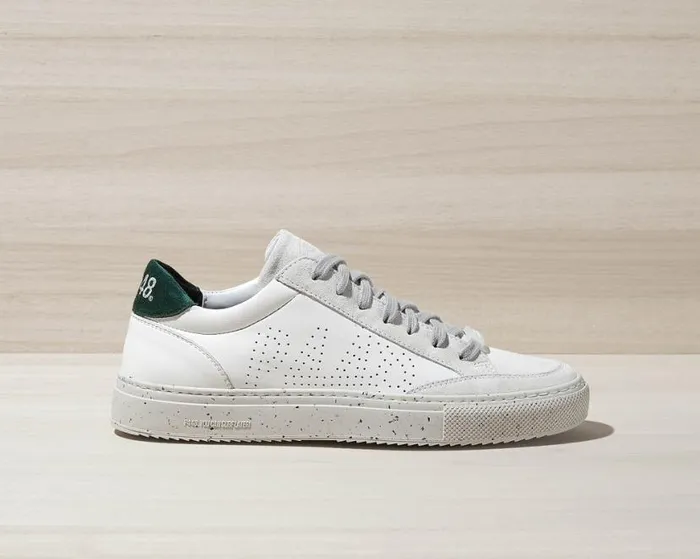 Soho Recycled WhiteGreen Men P448 Low Tops