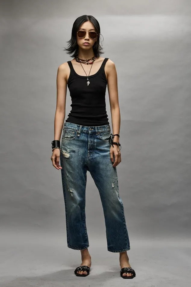 Tailored Drop Denim Official Site Women R13 Denim
