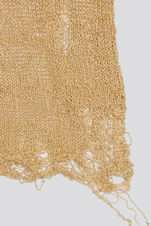 THREADBARE CREWNECK 8211 GOLD Women R13 Sweaters