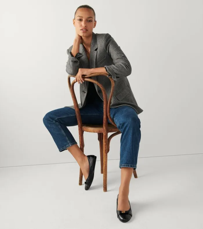 Tova Bow Ballet Black Women Cole Haan Flats and SlipOns Tova Bow Ballet Black Women Cole Haan Flats and SlipOns