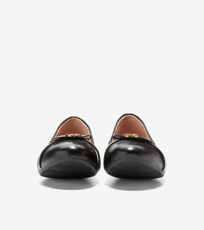 Tova Bow Ballet Black Women Cole Haan Flats and SlipOns Tova Bow Ballet Black Women Cole Haan Flats and SlipOns