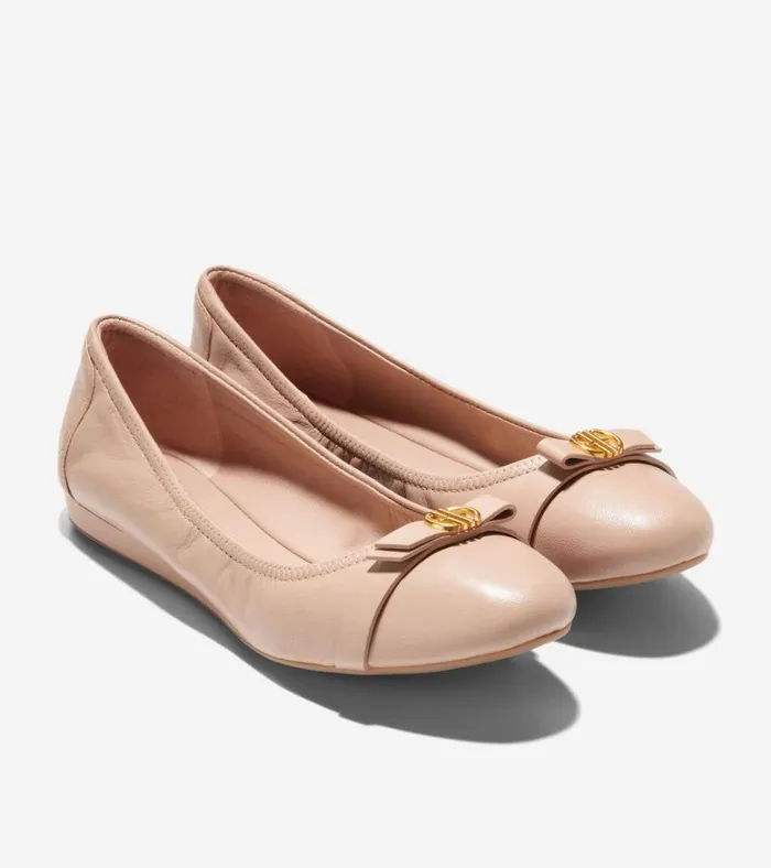 Tova Bow Ballet Brush Women Cole Haan Flats and SlipOns