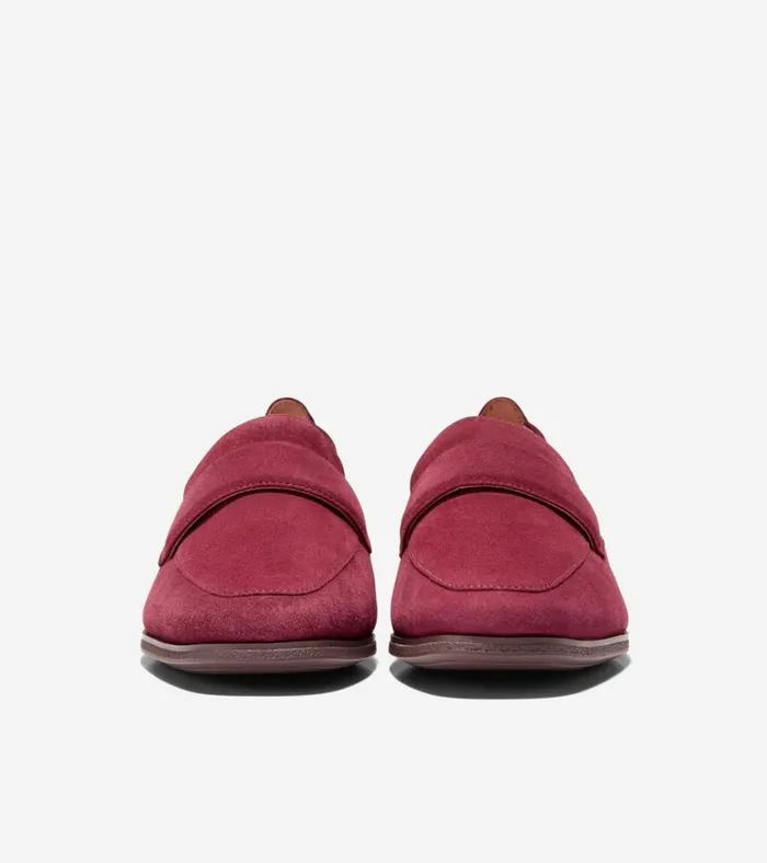 Trinnie Soft Loafers Black Cherry Women Cole Haan Loafers and Drivers