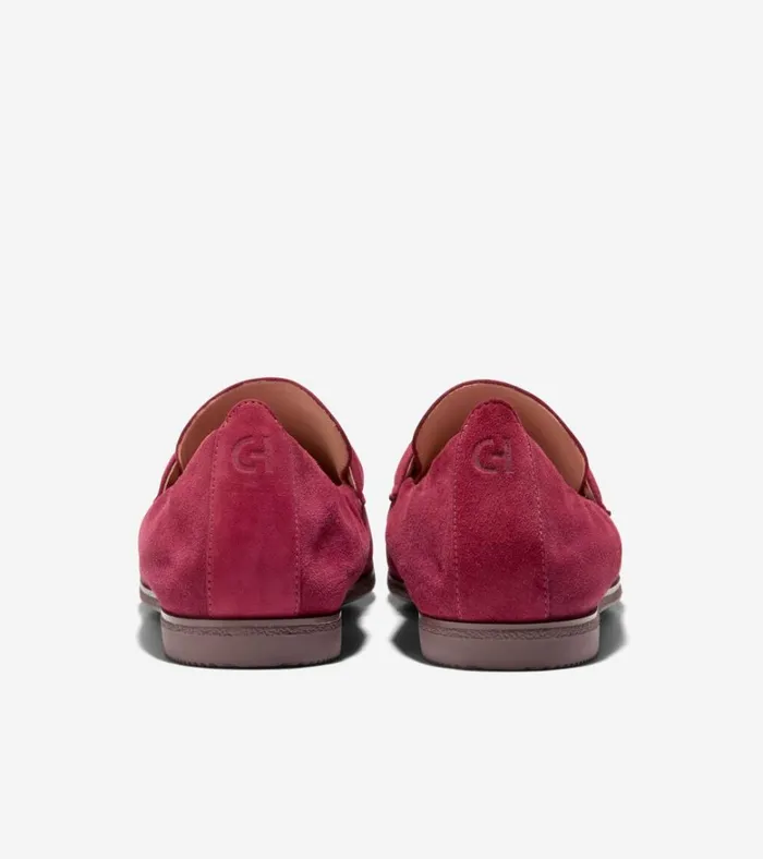 Trinnie Soft Loafers Black Cherry Women Cole Haan Loafers and Drivers