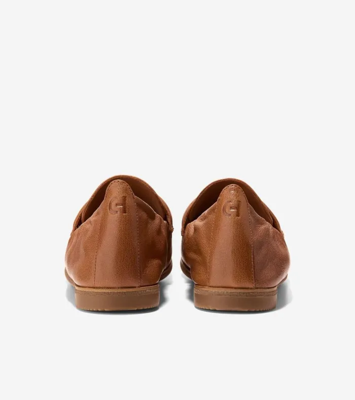 Trinnie Soft Loafers British Tan Women Cole Haan Loafers and Drivers
