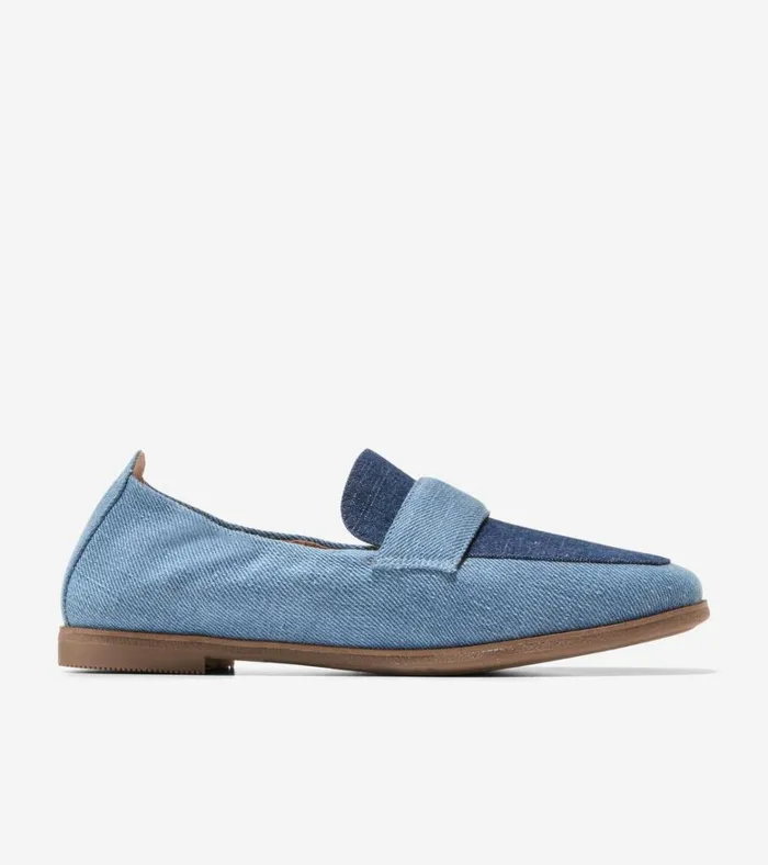 Trinnie Soft Loafers Denim Women Cole Haan Loafers and Drivers