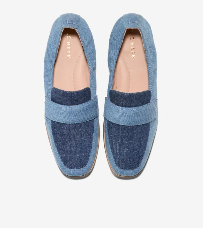 Trinnie Soft Loafers Denim Women Cole Haan Loafers and Drivers