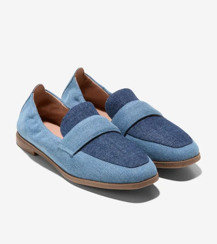Trinnie Soft Loafers Denim Women Cole Haan Loafers and Drivers