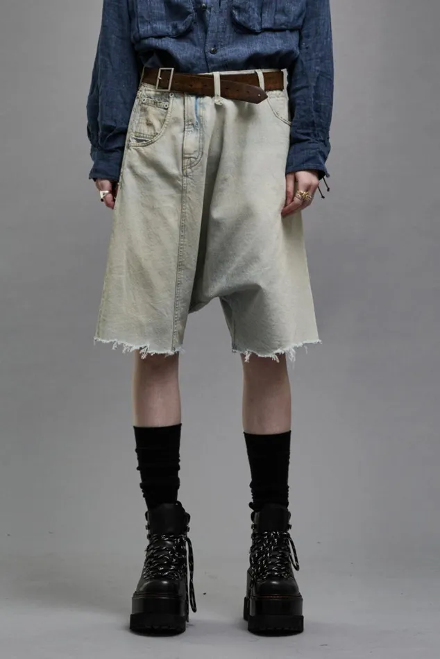 TWISTER SHORT 8211 DENNIS BLUE Women R13 Denim