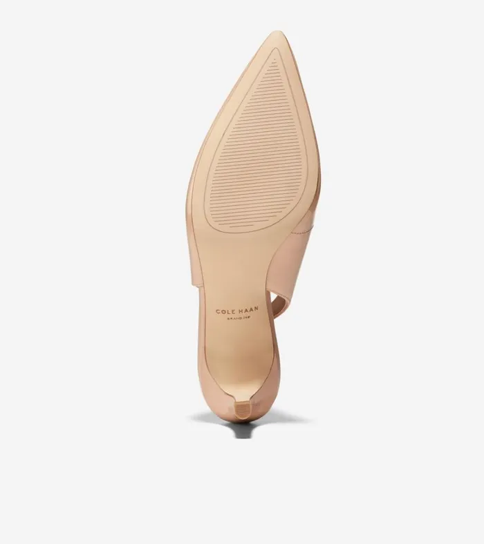 Vandam Sling Back Pumps Brush Patent Women Cole Haan Heels and Pumps