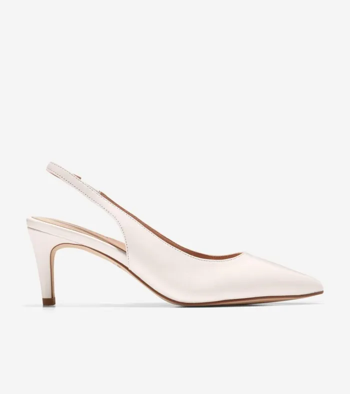 Vandam Sling Back Pumps Ivory Women Cole Haan Heels and Pumps