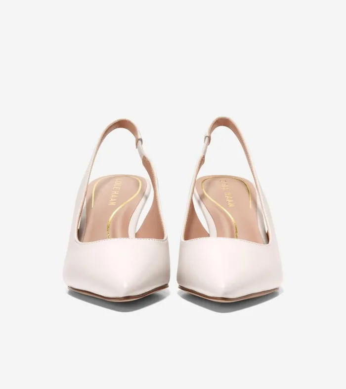 Vandam Sling Back Pumps Ivory Women Cole Haan Heels and Pumps