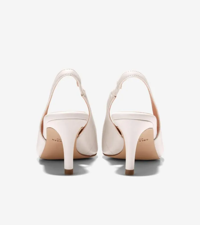 Vandam Sling Back Pumps Ivory Women Cole Haan Heels and Pumps