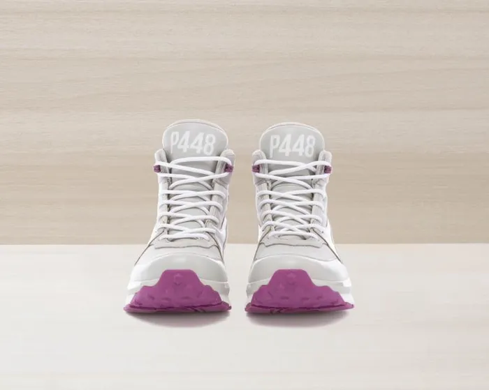 Viking GreyPurple Women P448 High Tops Viking GreyPurple Women P448 High Tops