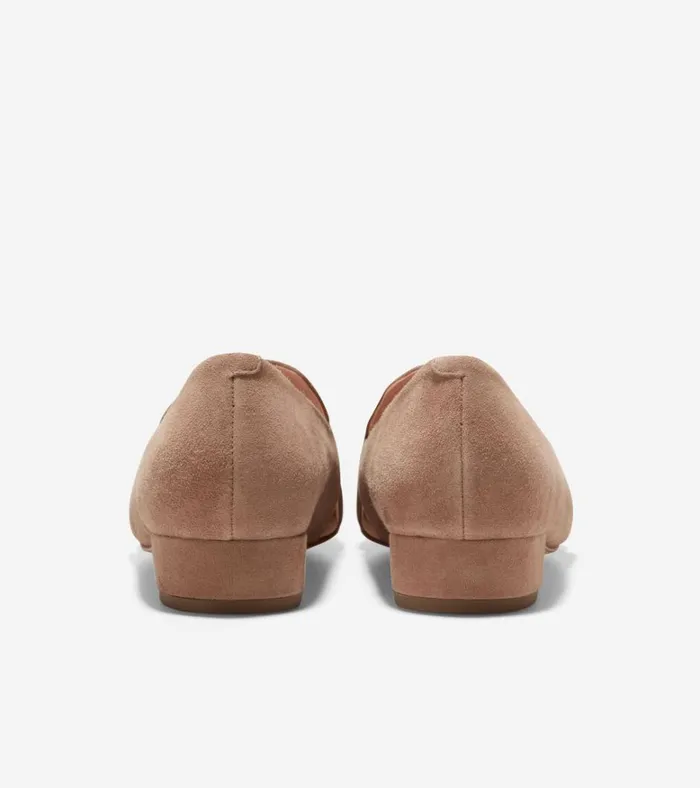 Viola Skimmer Flat Beige Women Cole Haan Flats and SlipOns