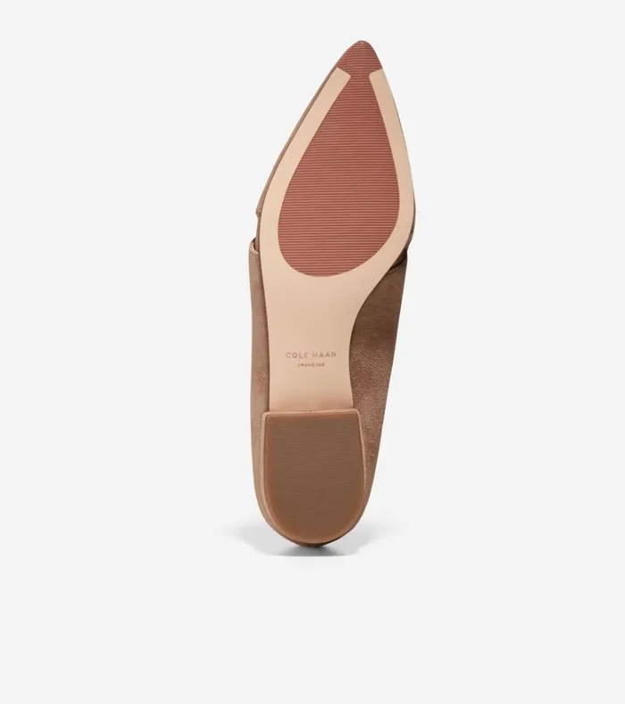 Viola Skimmer Flat Beige Women Cole Haan Flats and SlipOns