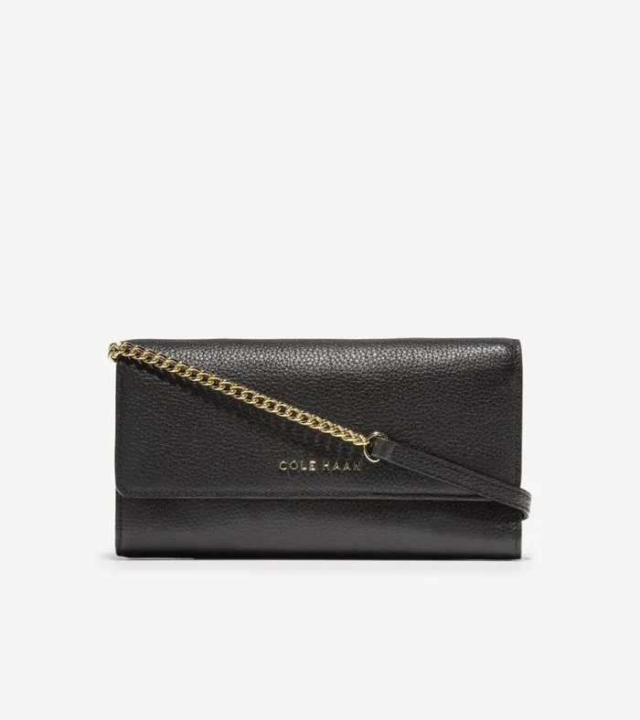 Wallet On A Chain Black Women Cole Haan Wallets and Wristlets