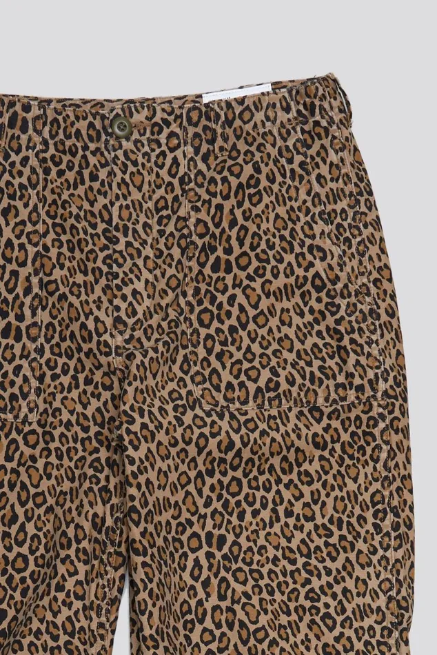WIDE LEG UTILITY PANT 8211 LEOPARD Women R13 Pants and Shorts