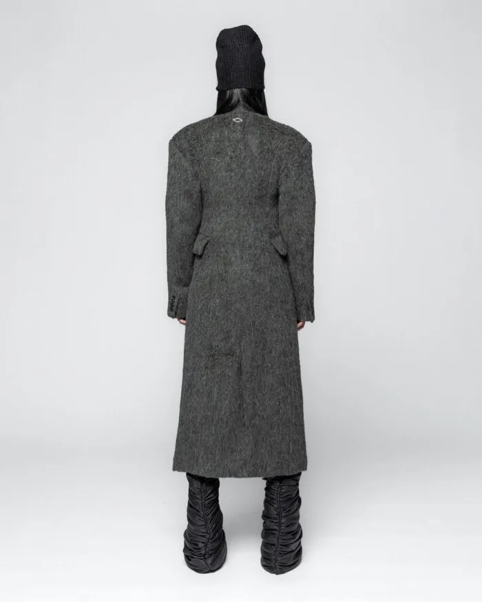 Women Coats And Jackets Han Kjbenhavn Wool Curved Collar Coat 8211 Grey