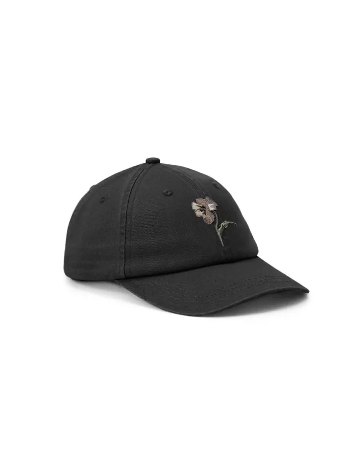 WomenMen Hats And Caps Han Kjbenhavn Roots Cap 8211 Black