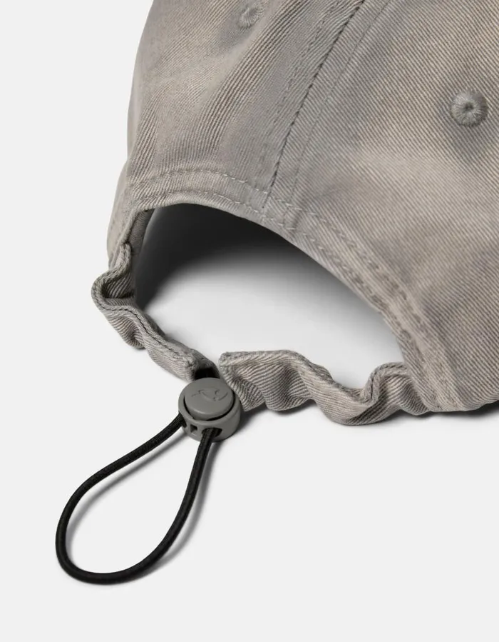 WomenMen Hats And Caps Han Kjbenhavn Silence Logo Baseball Cap 8211 Steel Grey
