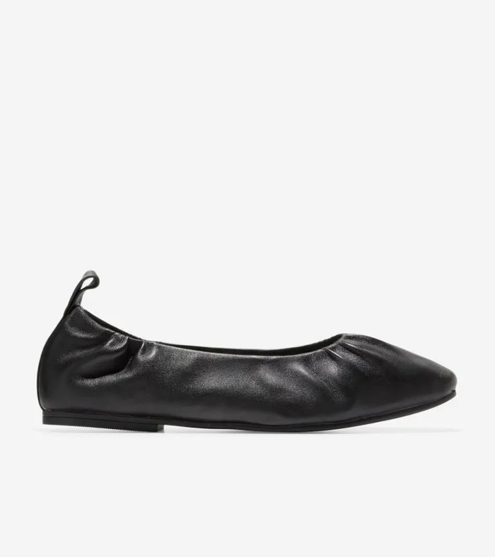 York Soft Ballet Black Women Cole Haan Flats and SlipOns