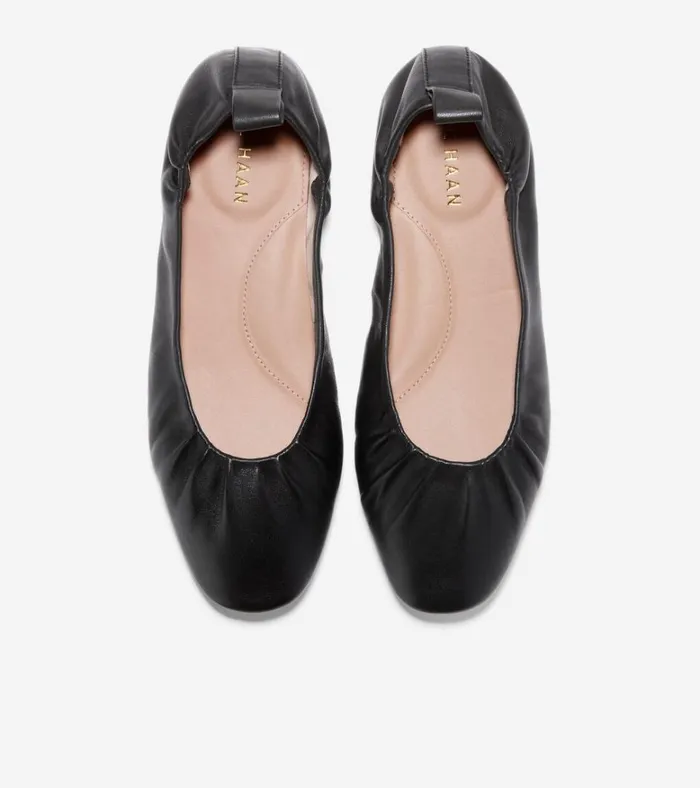 York Soft Ballet Black Women Cole Haan Flats and SlipOns