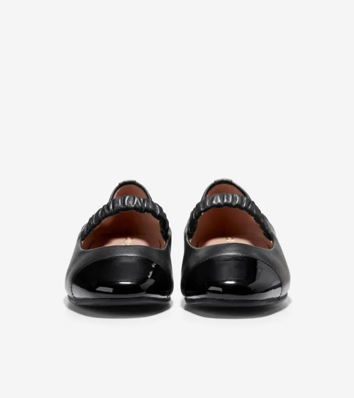Yvette Ballet Flats Black Women Cole Haan Flats and SlipOns