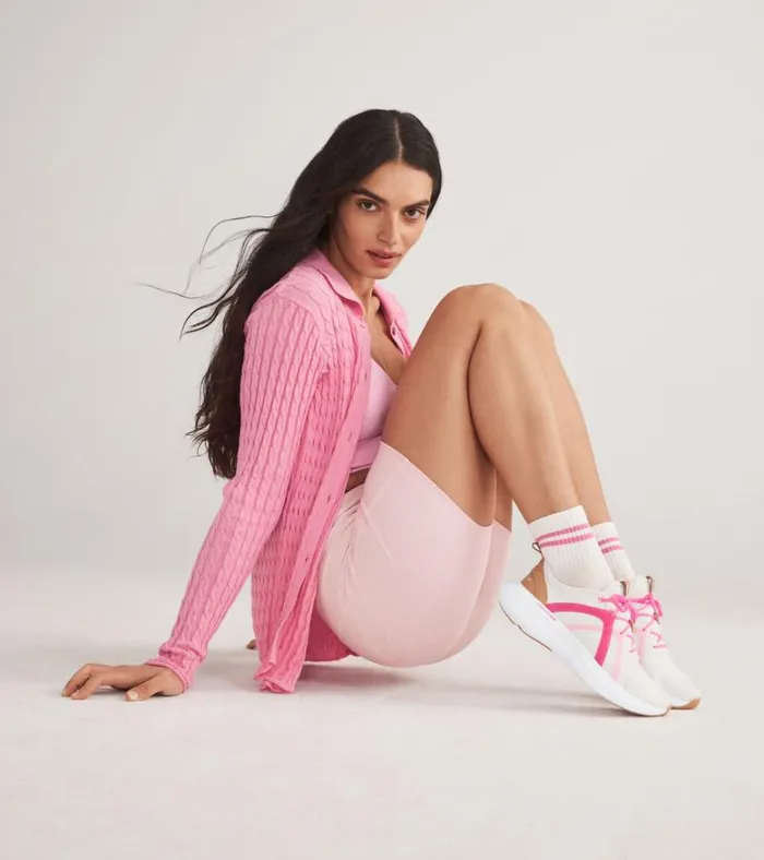 ZERGRAND City XTrainer Sneakers Knockout Pinknaturaloptic White Women Cole Haan Running Shoes
