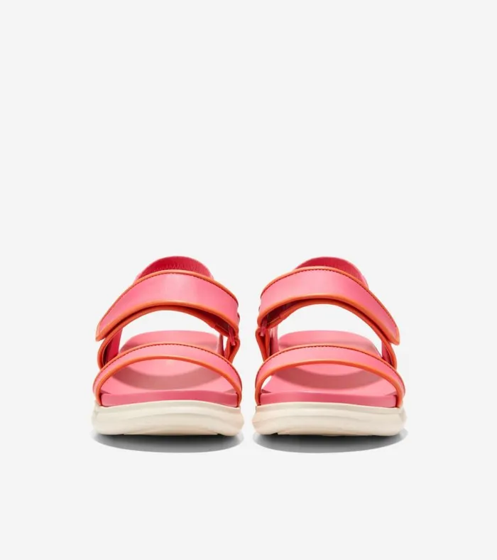 ZERGRAND Meritt Sandals Camellia Rosenasturtium Orangeivory Women Cole Haan Sandals