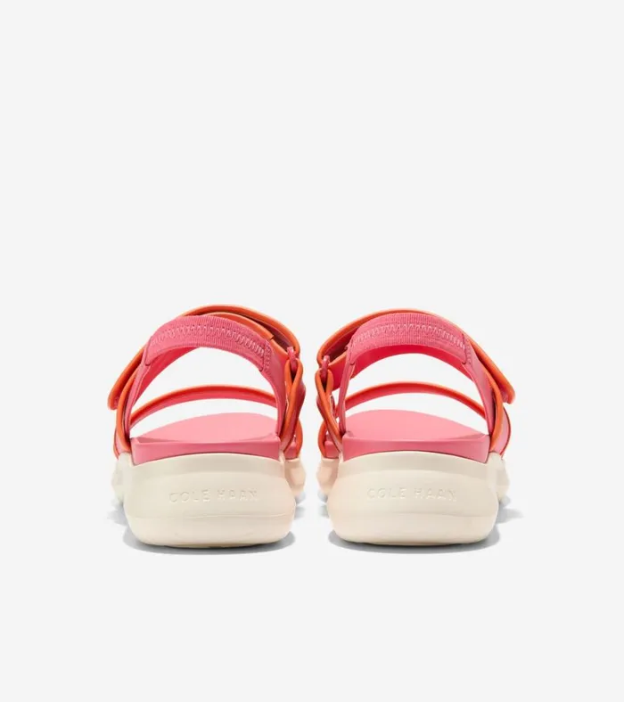 ZERGRAND Meritt Sandals Camellia Rosenasturtium Orangeivory Women Cole Haan Sandals
