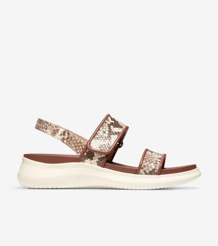 ZERGRAND Meritt Sandals Sandollar Snake Printbirch Women Cole Haan Sandals