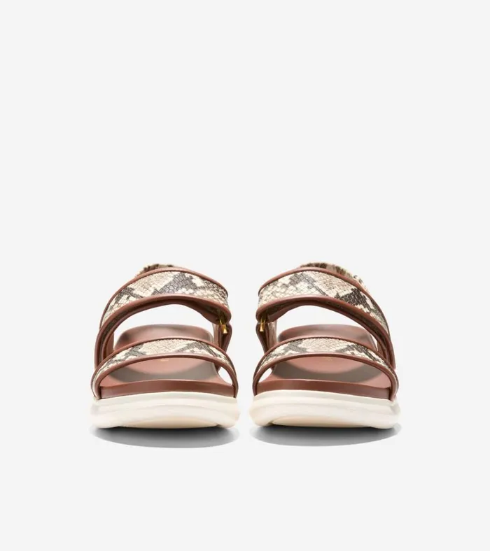 ZERGRAND Meritt Sandals Sandollar Snake Printbirch Women Cole Haan Sandals
