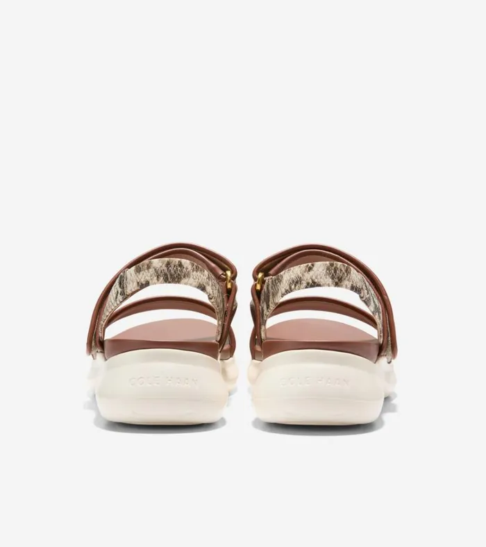 ZERGRAND Meritt Sandals Sandollar Snake Printbirch Women Cole Haan Sandals
